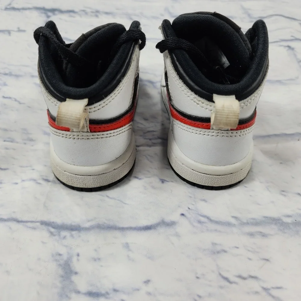 Nike Air Jordan Mid TODDLER SIZE 5C Red Black White 640735-075 2020
